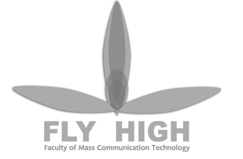 logo flyhigสีเทา